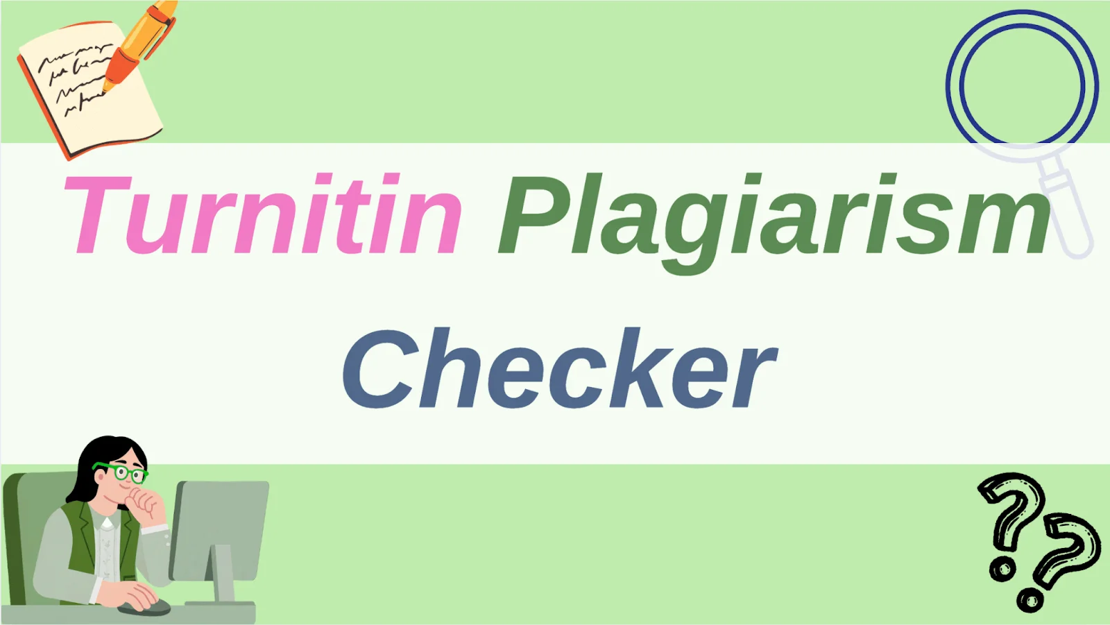 Turnitin Plagiarism Checker Banner
