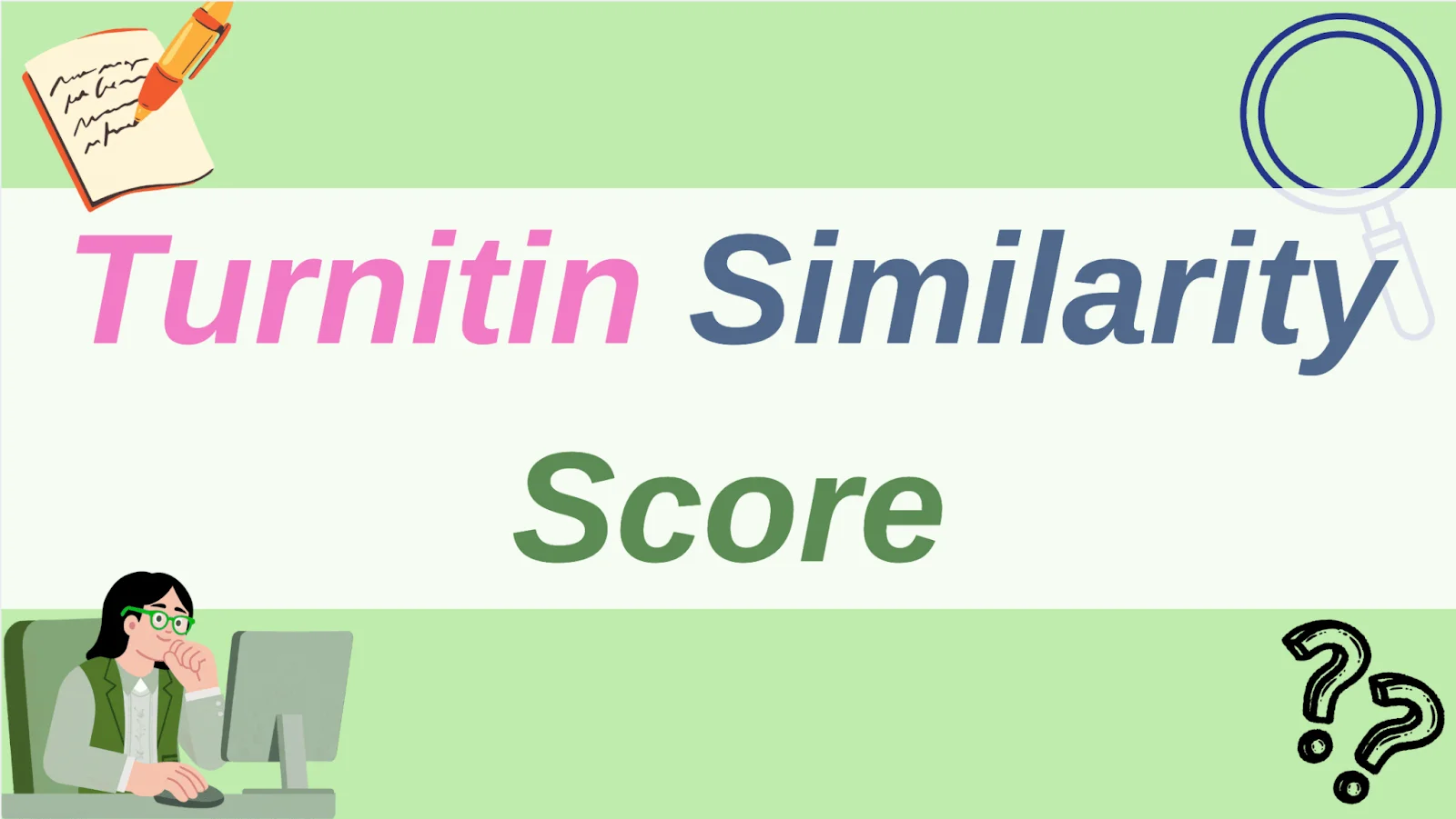 Turnitin Similarity Score Banner
